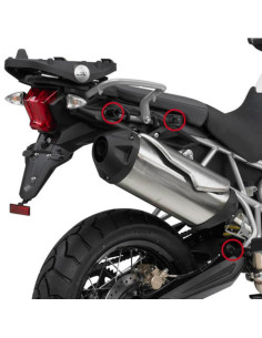 Support Valise Moto Triumph TIGER 800 & 800 XC 2