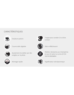 Tablier Boomerang Honda SH 300i 2015 à 2016 2