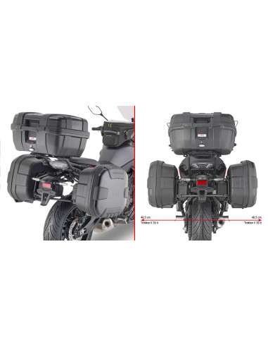 Support Valise Yamaha Tracer 7 | À partir 2020