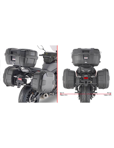 Support Valise Yamaha Tracer 7 | À partir 2020