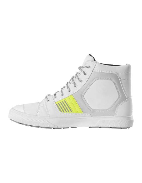 Baskets Moto Furygan Sacramento D3O® Blanc