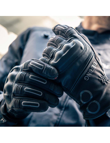 Gants Bering Octane Noir pour homme