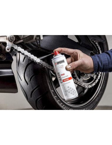 Graisse chaîne moto Ipone White Chain-Road 250ml