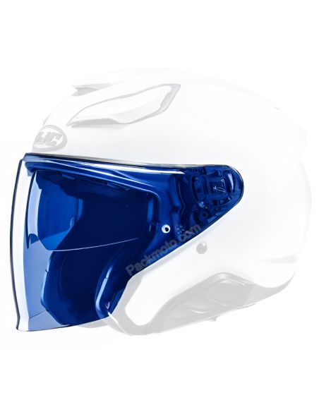 Visière HJ-43 pour HJC F31 Iridium Bleu