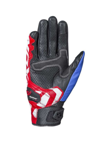 Gants Ixon RS Recon Air Noir-Bleu-Rouge -Blanc