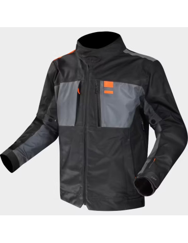 Veste Moto LS2 Titanium Noir