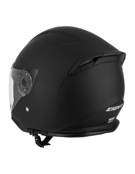 Casque Jet Eight S770 Kyle Noir