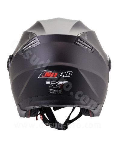 Casque Noend SC-32 à Double Écran NOEND - 66.58 NOEND vous dévoile le Casque Jet pour moto Pure SC-32 parfait votre trajet quoti