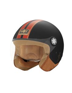 Casque Jet Nox N210 Evo Blanc Italie 2