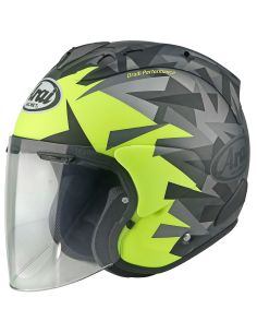 Casque Arai SZ.R Vas Evo Mimesis Noir et Blanc 2