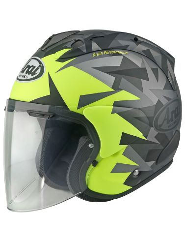 Casque Arai SZ.R Vas Evo Mimesis Noir et Jaune