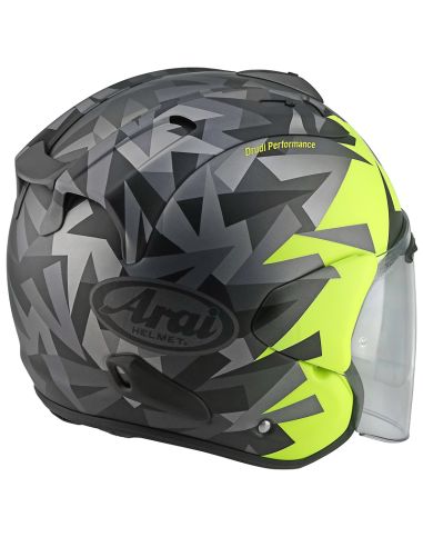 Casque Arai SZ.R Vas Evo Mimesis Jaune