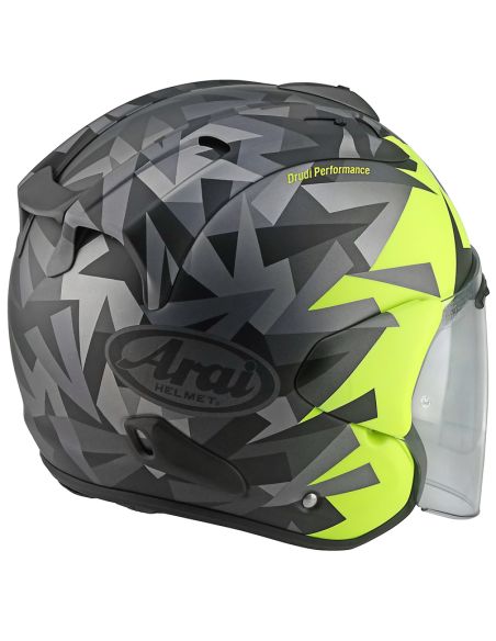 Casque Arai SZ.R Vas Evo Mimesis Jaune