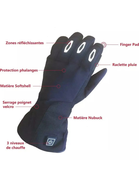 Gants Chauffants Esquad Scooter