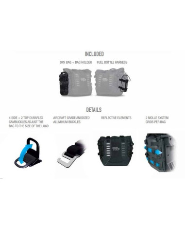 Valises Sacoches Cavalieres Shad TR40 Terra