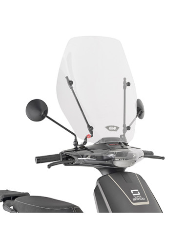 Bulle Super Soco Cux (2021-2023) | Givi D1181ST