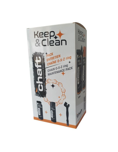 Kit Entretien Chaine de Chaft Keep & Clean Pack