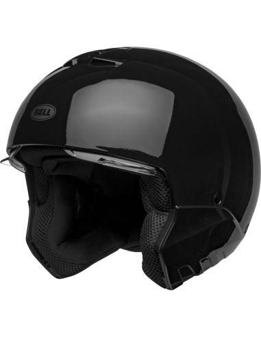 Casque Bell Broozer homologué ECE 22-06 Noir Brillant