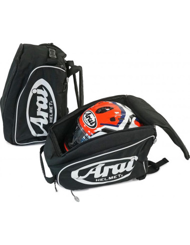 Sac à Dos Arai pour Casque Moto Noir