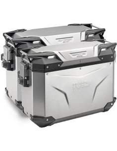 Paire de Valise Givi Trekker Outback Evo 48L-37L | OBKE4837BPACK2 Noir 2