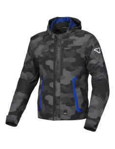 Veste Moto Macna Riggor Gris / Jaune Fluo 2