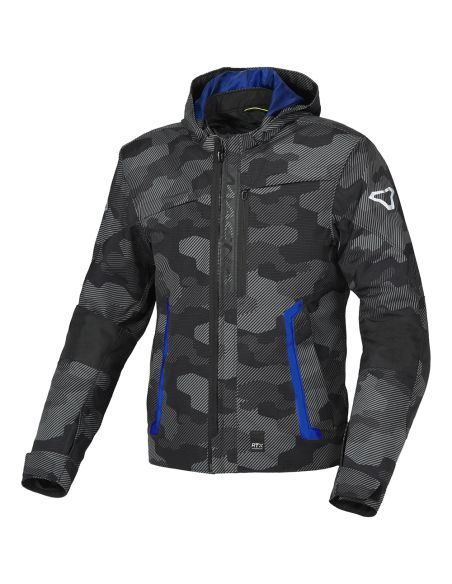 Veste Moto Macna Riggor Noir Camo