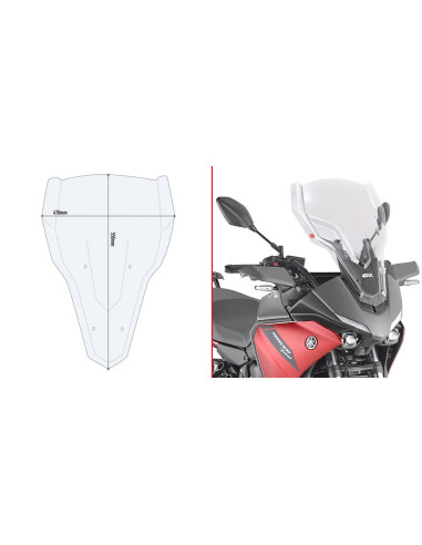 Bulle Tracer 700 (2020-2024) | Givi D2148ST