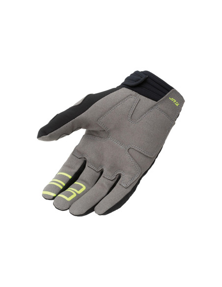 Gants été T.UR G-Six Pro Noir / Jaune Fluo