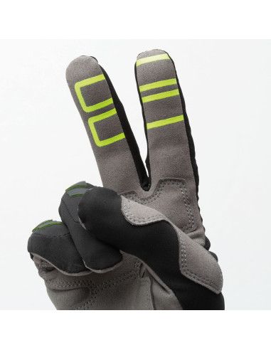 Gants été T.UR G-Six Pro Noir / Jaune Fluo