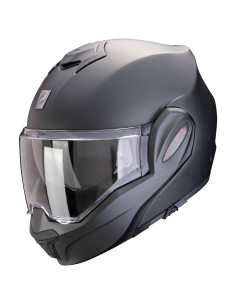 casque-scorpion-exo-tech-evo-pro-solid Noir brillant 2