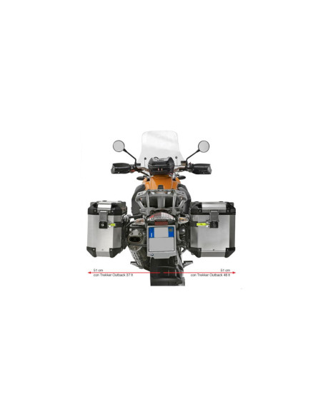 Support Valise Givi R 1200 GS/Adventure 2004 à 2013