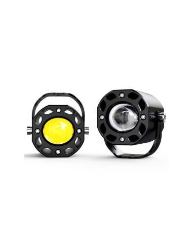 Paire Projecteurs LED Moto RBMAX Ecobene 12v 50w