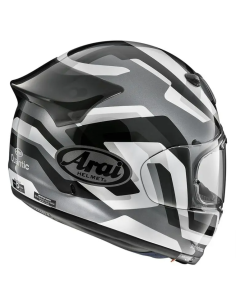 Casque Arai Quantic Snake - Blanc et Noir 2