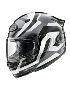 Casque Arai Quantic Snake - Blanc et Noir