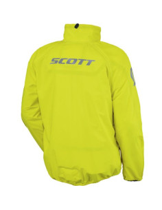 Veste de Pluie Moto Scott Ergonomic PRO DP Jaune Fluo 2