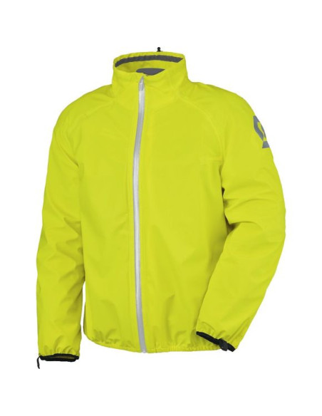 Veste de Pluie Moto Scott Ergonomic PRO DP Jaune Fluo