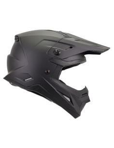 Casque cross Noend SC35 Pure Noir Mat 2
