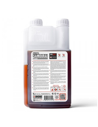Huile Moteur Samourai Ipone Racing Fraise - 15X1L