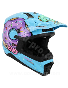 Casque Cross Noend Donuts pour enfant Bleu