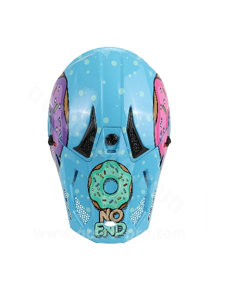 Casque Cross Noend Donuts pour enfant Bleu