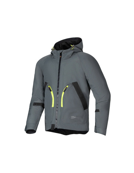 Parka Moto Alpinestars Morush Waterproof Gris