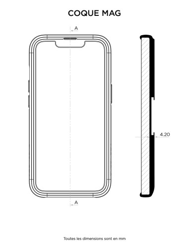 Coque Quad-Lock MAG iPhone 16