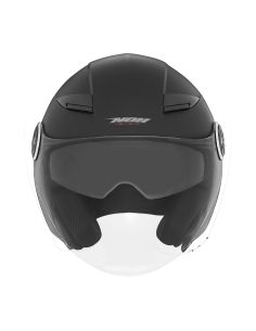 Casque Jet Nox N181 Noir Mat 2
