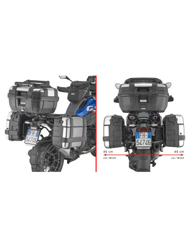 Support Valise BMW R-1300 GS 2024