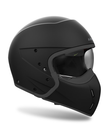 Casque Jet Airoh J 110 - Noir Mat