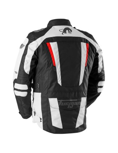 Veste Furygan Apalache Evo Noir et Rouge