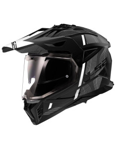Casque Moto cross LS2 MX702 Pioneer Hill - Noir 2