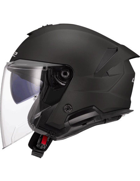 Casque Jet LS2 Verso II OF618 - Noir Mat