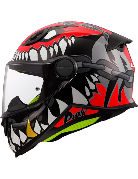 Casque Moto Enfant Kid Punk