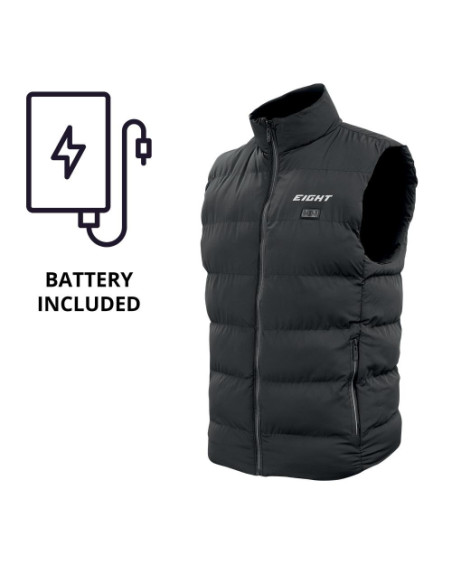 Gilet Chauffant Moto Eight Magma